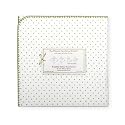 SwaddleDesigns Ultimate Receiving Blanket - Polka Dots - Sage