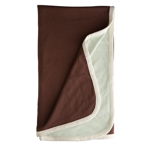 All-Natural Signature Soft Blanket by Baby Soy (Chocolate)