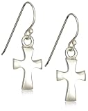 Sterling Silver Cross Earrings