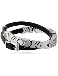 House of Harlow 1960 Aztec Silver Wrap Bracelet