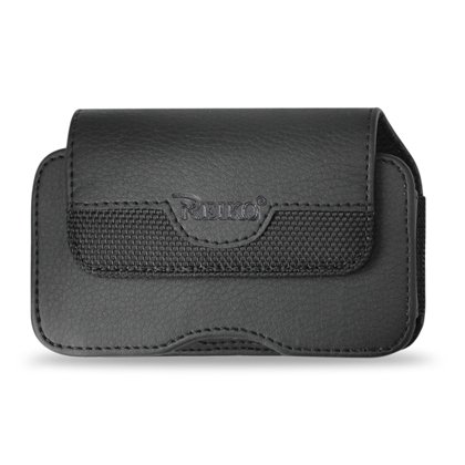 Best Price Leather Pouch Protective Carrying Cell Phone Case for KYOCERA Laylo M1400 / HUAWEI M318 / LG Accolade VX-5600 Chocolate 3 VX-8560 / Motorola Grasp Rambler EM330 / EM28 / Pantech Reveal C790 / Samsung SGH-A197 AT&T Haven / Glint SCH-U350 Alias 2 / Sanyo Vero Sprint Katana LX 6750 (Katana Eclipse) / Palm Pre / Pre Plus / Sony Ericsson W518a - BLACK
