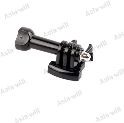 Adhesive Mounts + Assemble Plug Mount Adapter with Screw for GoPro Hero 3 / 2 - Black