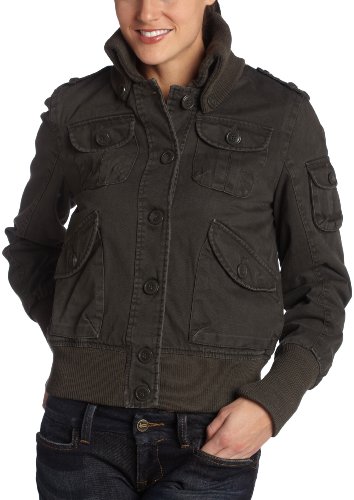Levi's Women's Twill Bomber - Olive - Small product image