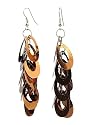 Earrings - E372 - Sequin Dangle - Pucci ~ Copper