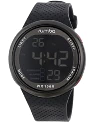 RumbaTime Unisex 11941 PARK Lights Out Modern Stylish Analog Watch