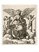 An Angel Sits Holding a Book and a Lyre Accompanied by Cherubim Art Giclee Poster Pri...