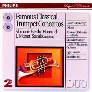 CD-Charts   : Famous Classical Trumpet Concertos