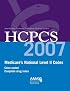 HCPCS 2007 Level II: Medicare's National Codes (Hcpcs (American Medical Assn))