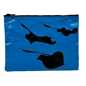 Blue Q Stingray Zipper Pouch by