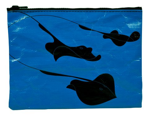Blue Q Stingray Zipper Pouch