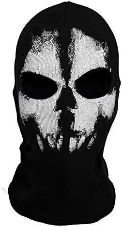 Koveinc New Ghosts Balaclava Bike Skateboard Cosply Costume Skull Mask