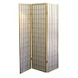 ORE International 3-Panel Room Divider, Natural