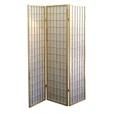 Review Ore International R531 / Ore International 3-Panel Room Divider, Natural