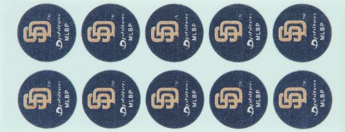 Phiten MLB Authentic Titanium Discs, San Diego Padres, 30 Discs