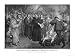 He Burns the Papal Bull in Front of the East Gate of Wittemberg Art Giclee Poster Print by F. Catel, 12x9