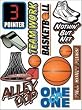 Basketball Themed Die Cut Assortment Outdoors & More C499-888