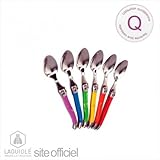 LAGUIOLE Ambiance 6 teaspoons vibrant colors, for everyday use. Create atmosphere at your table