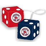 BOSTON RED SOX MLB 3 CAR FUZZY DICE"
