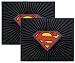 Search : A Set of 2 Molded 14" x 17" Utility Mat - Superman