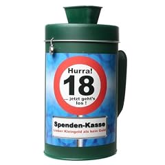 Sammelb�chse SPENDENKASSE HURRA 18 - jetzt gehts los...