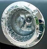 Putco 408211 Chrome Trim Fog Lamp Overlay and Ring