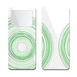 Circulitis (Green Swirl) - Apple iPod nano 1G (1st Generation) 1GB/ 2GB/ 4GB Protector Skin Decals - Faceplates