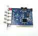 4-Channel 4 CH DVR + 1CH TV Out PCI Surveillance Video Capture Card