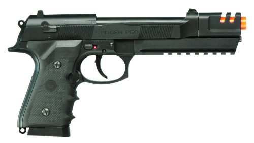 Crosman Stinger ASP50B Spring-Powered Airsoft Pistol (Black)