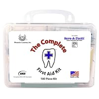 The Complete First Aid Kit (Includes Save-A-Tooth) Exceeds ANSI Standards, 100% Made in USA, Ships Free
