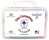The Complete First Aid Kit (Includes Save-A-Tooth) Exceeds ANSI Standards, 100% Made in USA, Ships Free