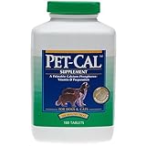 Virbac Pet-Tabs Pet-Cal Supplement for Dogs and Cats