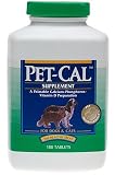 Virbac Pet-Tabs Pet-Cal Supplement for Dogs & Cats
