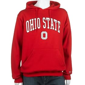 <b>Soffe Ohio State University Hoodie with Arch and Mascot</b>