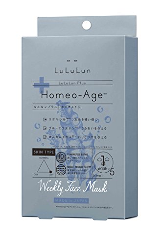 フェイスマスク ルルルンプラス ホメオエイジ5包入