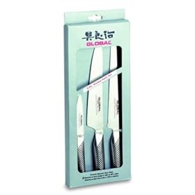 Global 3 Piece Kitchen Knife Set