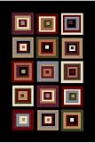 Area Rugs item: Home Dynamix Area Rugs: New Generation Rug: 3202: Black: 5'2''X7'4'' Rectangle