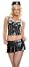 Black Vinyl Nurse – Sexy Adult Nurse Costume Lingerie Outfit