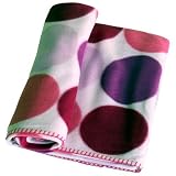 Country Club Ikon Fleece Throw Pink 120cm x 150cm