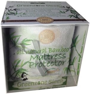 Greenzone Sleep Plus Classic Design Terry Fitted Waterproof Mattress Protector, Queen