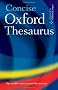 Concise Oxford Thesaurus