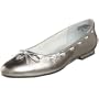 Annie Shoes Women's Favel Flat,Pewter/Silver,11 W US