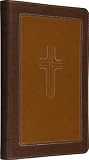 ESV Thinline Bible (TruTone, Cordovan/Saddle, CrossStitch Design)