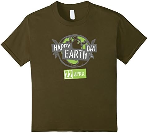 Kids Funny Happy Earth Day 2016 T Shirt - Earth Day 2016 8 Olive