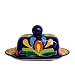  Talavera Butter Dish with Cover, Large - Assorted Colors