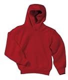 Port & Company - Youth Pullover Hooded Fleece. PC90YH