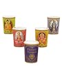 Sacred Image Mini Votive Candle Set of 5