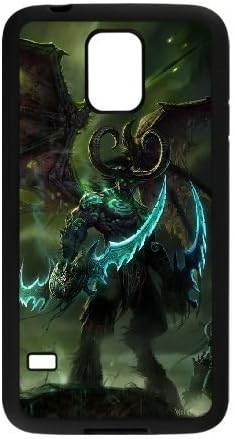 samsung_galaxy_s5 phone case Black World of Warcraft WOW Illidan Stormrage OOR1441204