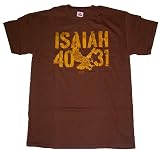 Christian T-shirt Isaiah 40:31 W/ Eagle Religious