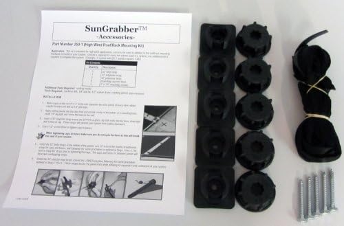 Sungrabber I/G Hurricane Roof/Rack Mounting Kit (1-1/2" Heade.