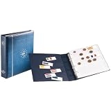 Produkt-Bild: Leuchtturm EUALB1BL Euro-M&uuml;nzalbum NUMIS-Format